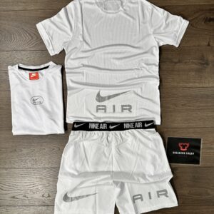 CHANDAL NIKE AIR WHITE CORTO