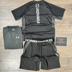 CHANDAL UNDER ARMOUR BLACK CORTO