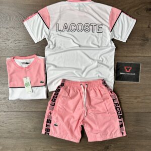 CHANDAL CORTO LACOSTE PINK